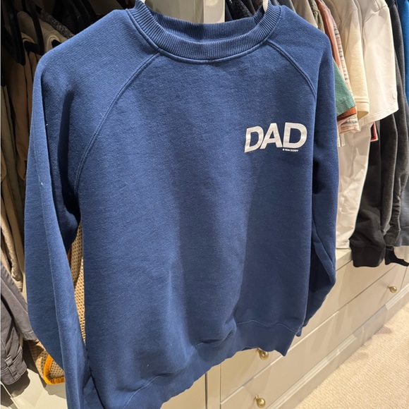 Ron Dorff Blue 'DAD' Sweatshirt Size M - Picture 2 of 7